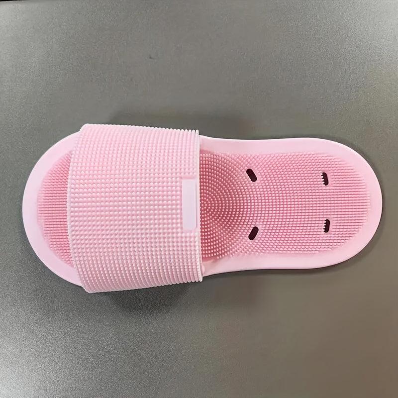 Silicone Shower Foot Scrubber Personal Foot Massager Non Slip Foot Scrubber