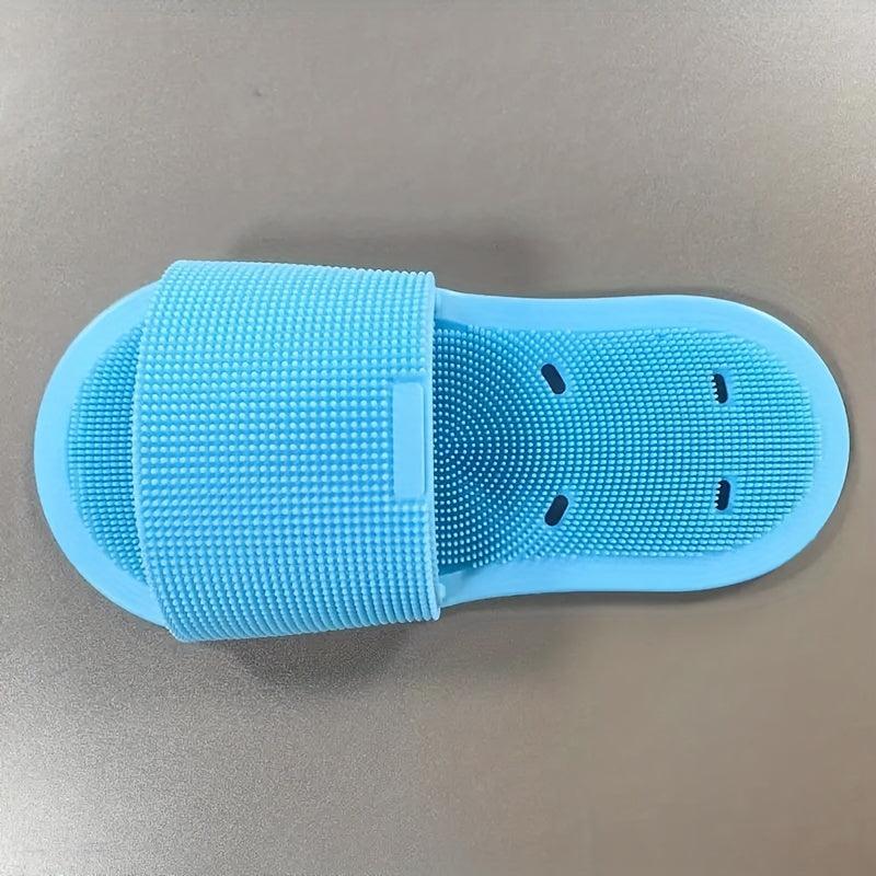 Silicone Shower Foot Scrubber Personal Foot Massager Non Slip Foot Scrubber