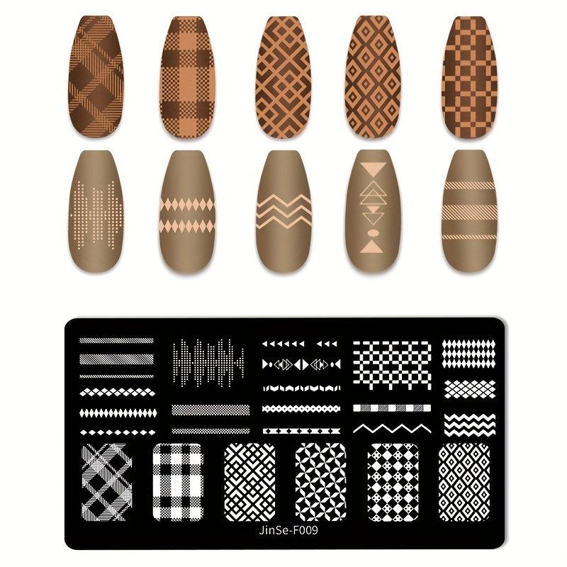 Innovative Stainless Steel Nail Stamping Plates for Creative Nail Art