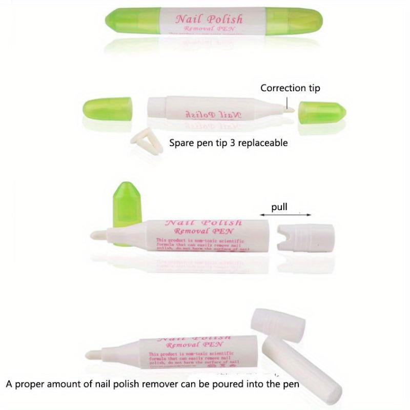 Acrylic Nail Polish Remover for Clean Edges Smudges