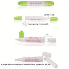 Acrylic Nail Polish Remover for Clean Edges Smudges