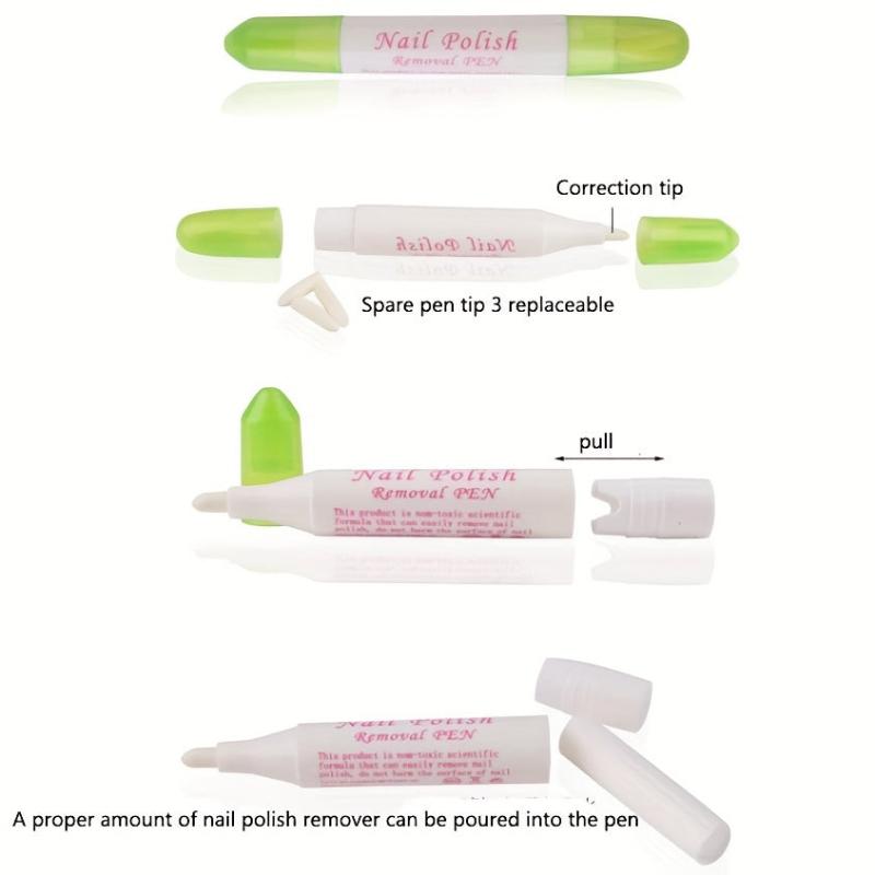 Acrylic Nail Polish Remover for Clean Edges Smudges