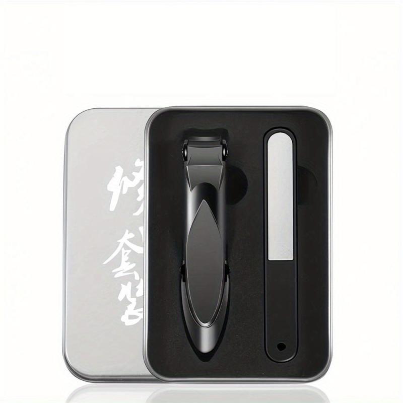 Nail Clipper and File Set with Storage Box