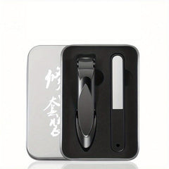 Nail Clipper and File Set with Storage Box
