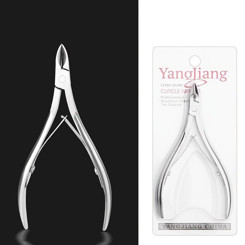 Stainless Steel Cuticle Nippers Dead Skin Remover Scissors for Pedicure
