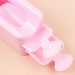 Nail Glitter Powder Storage Box Nail Art Glittering Powder Recycling Box