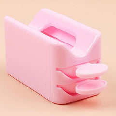 Nail Glitter Powder Storage Box Nail Art Glittering Powder Recycling Box