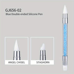 Silicone Pen Hollowed Out Gradient Rendering Engraving Pen