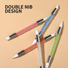 Silicone Pen Hollowed Out Gradient Rendering Engraving Pen