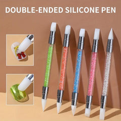 Silicone Pen Hollowed Out Gradient Rendering Engraving Pen