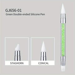 Silicone Pen Hollowed Out Gradient Rendering Engraving Pen