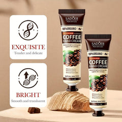 Moisturizing Coffee Hand Cream for Dry Hands