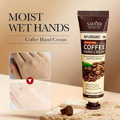 Moisturizing Coffee Hand Cream for Dry Hands