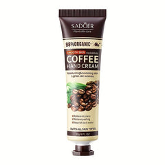Moisturizing Coffee Hand Cream for Dry Hands