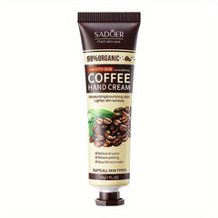 Moisturizing Coffee Hand Cream for Dry Hands
