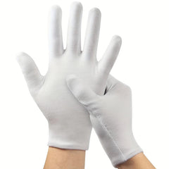 10 Pairs Moisturizing Gloves for Dry Hands Eczema Washable Cotton Gloves