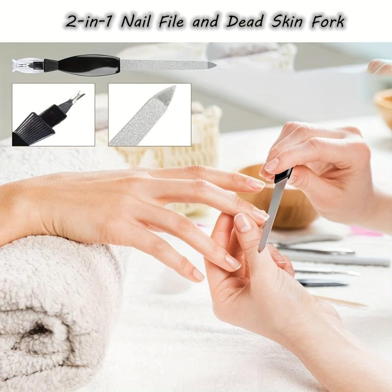 26-in-1 Professional Pedicure Tools Set Stainless Steel Foot Care Kit