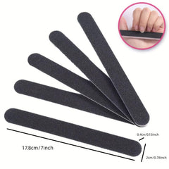 Nail File Nail Art Manicure Pedicure Tools Set Nail Polish Sponge Bar