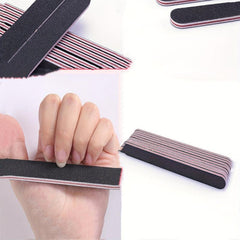Nail File Nail Art Manicure Pedicure Tools Set Nail Polish Sponge Bar