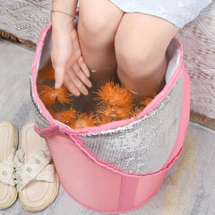 Foldable Foot Tub Portable Bath Bag Wash Basin Water Bucket Large Capacity