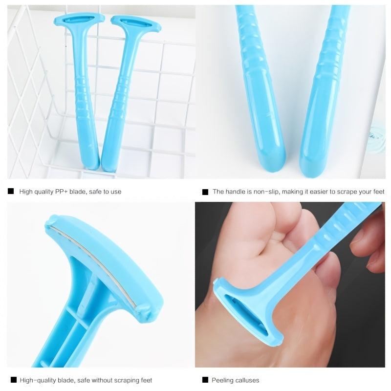 2 Pcs Professional Foot File Callus Remover Foot Scraper for Hard Dead Skin