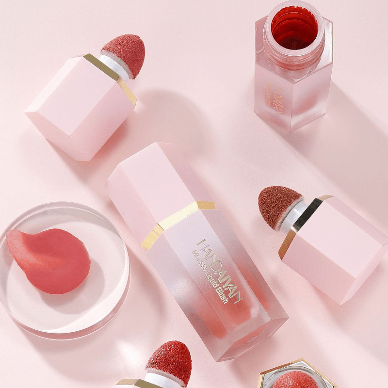 High Gloss Liquid Blush Waterproof Pearlescent Makeup