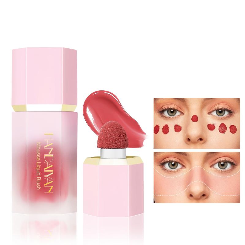 High Gloss Liquid Blush Waterproof Pearlescent Makeup