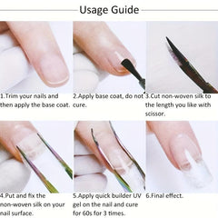 Nail Repair Fiberglass Silk Wrap for Manicure DIY