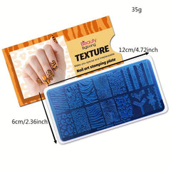 Leopard Print Nail Stamping Plates for Stunning Nail Art