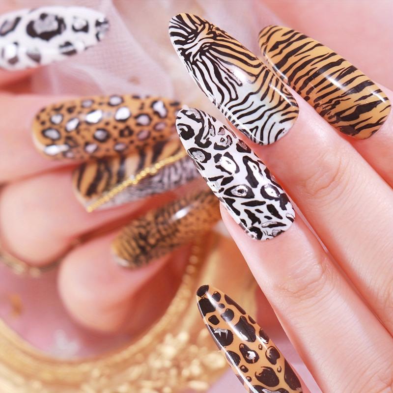 Leopard Print Nail Stamping Plates for Stunning Nail Art