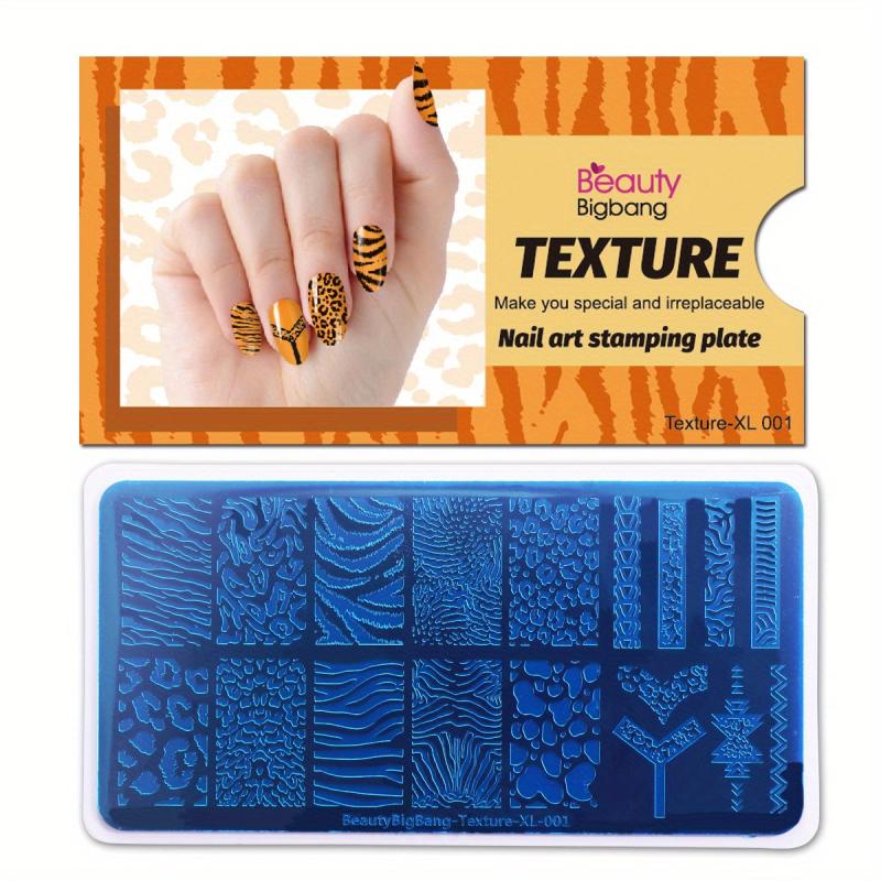Leopard Print Nail Stamping Plates for Stunning Nail Art