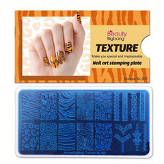 Leopard Print Nail Stamping Plates for Stunning Nail Art