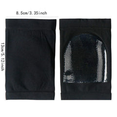 Moisturizing Gel Heel Socks Soften Dry Cracked Heels Toeless for Comfort