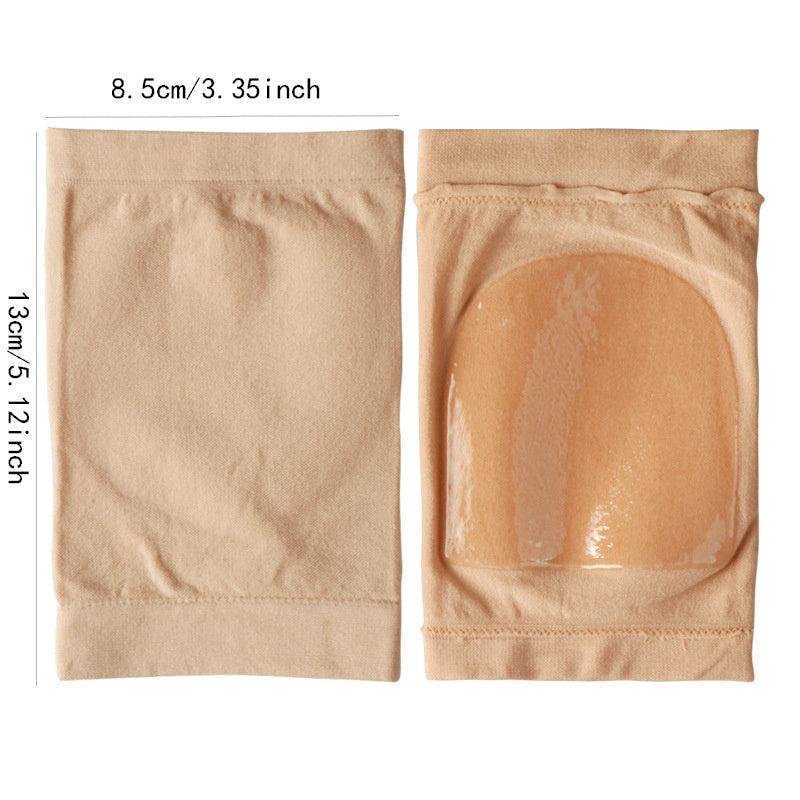 Moisturizing Gel Heel Socks Soften Dry Cracked Heels Toeless for Comfort