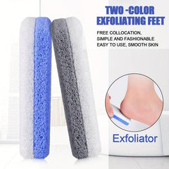 Foot Pedicure Pumice & Scrubber for Smooth Heels