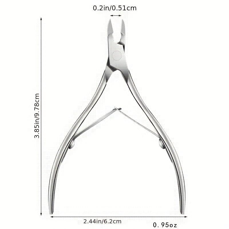 Stainless Steel Dead Skin Remover Scissors for Nail Art