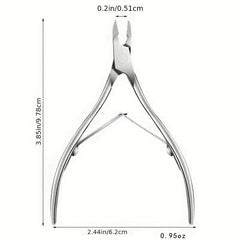 Stainless Steel Dead Skin Remover Scissors for Nail Art