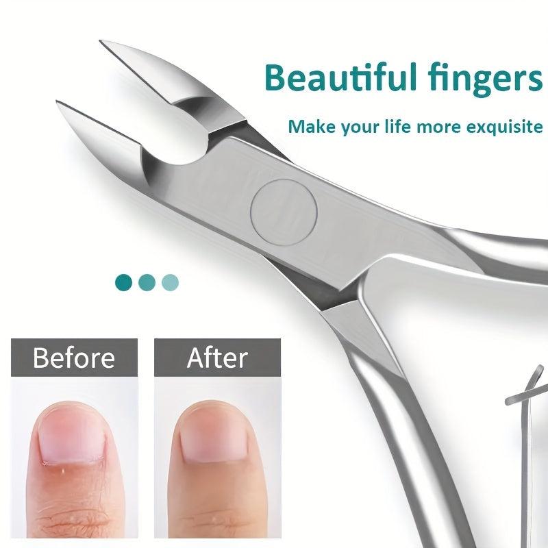 Stainless Steel Dead Skin Remover Scissors for Nail Art
