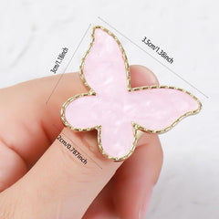 Adjustable Butterfly Nail Palette Finger Ring