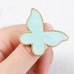 Adjustable Butterfly Nail Palette Finger Ring