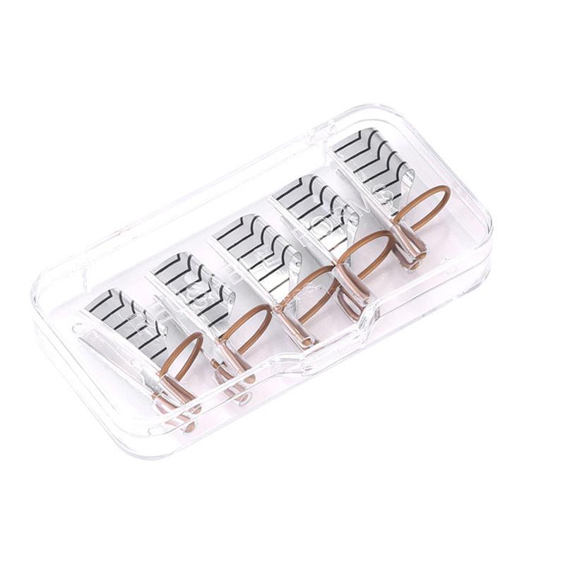 5 pcs Nail Extension Pallets Aluminum Reusable Sticker
