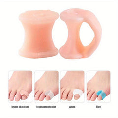 7pcs Pinky Toe Separators Gel Spreader Silicone Toe Spacers