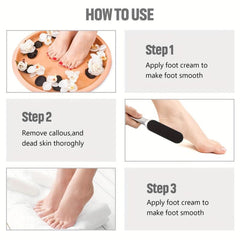 Stainless Steel Pedicure Foot File Callus Remover Scrubber