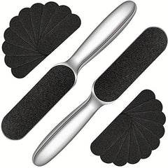 Stainless Steel Pedicure Foot File Callus Remover Scrubber