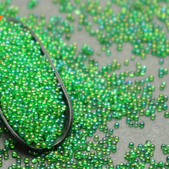 Glass Caviar Beads 0.6-0.8mm Round for Nail Art and Rhinestones