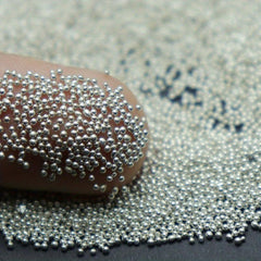 Glass Caviar Beads 0.6-0.8mm Round for Nail Art and Rhinestones