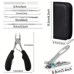 Men's Heavy-Duty Toe Nail Clippers - Precise Pedicure Toenail Cutt