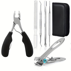 Men's Heavy-Duty Toe Nail Clippers - Precise Pedicure Toenail Cutt