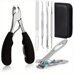 Men's Heavy-Duty Toe Nail Clippers - Precise Pedicure Toenail Cutt