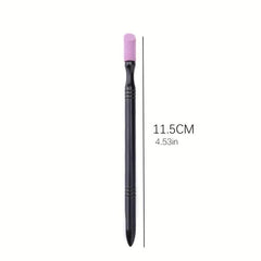 Nail Stick Pen Washable Durable Nail File Cuticle Pusher Tool